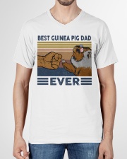 GUINEA PIG VINGATE STYLE TSHIRT V-Neck T-Shirt garment-vneck-tshirt-front-01