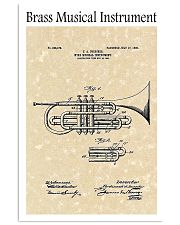 Brass Musical Instrument 1906 16x24 Poster front