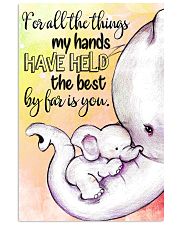 FOR ALL THE THINGS MY HANDS 24x36 Poster front