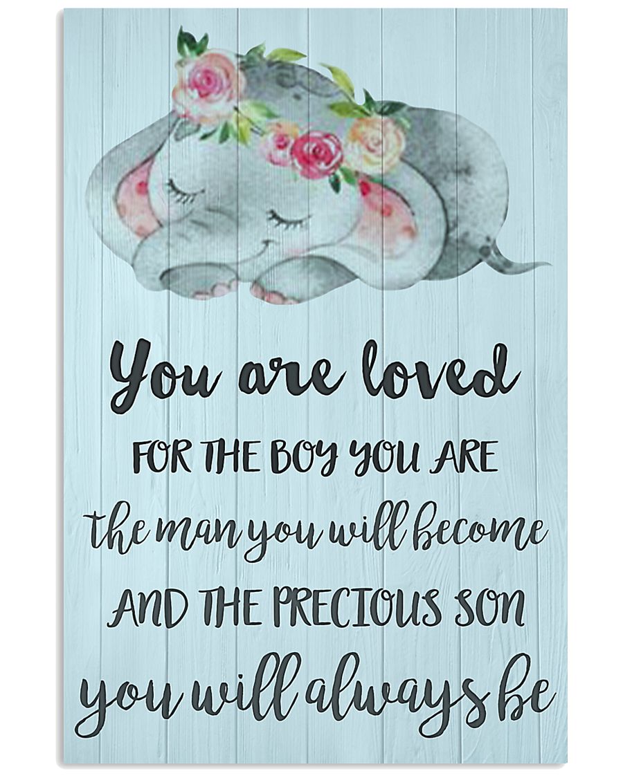 YOU ARE LOVED FOR THE BOY 24x36 Poster