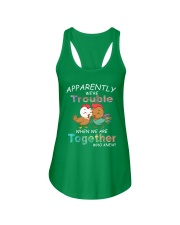 Chicken together Ladies Flowy Tank tile