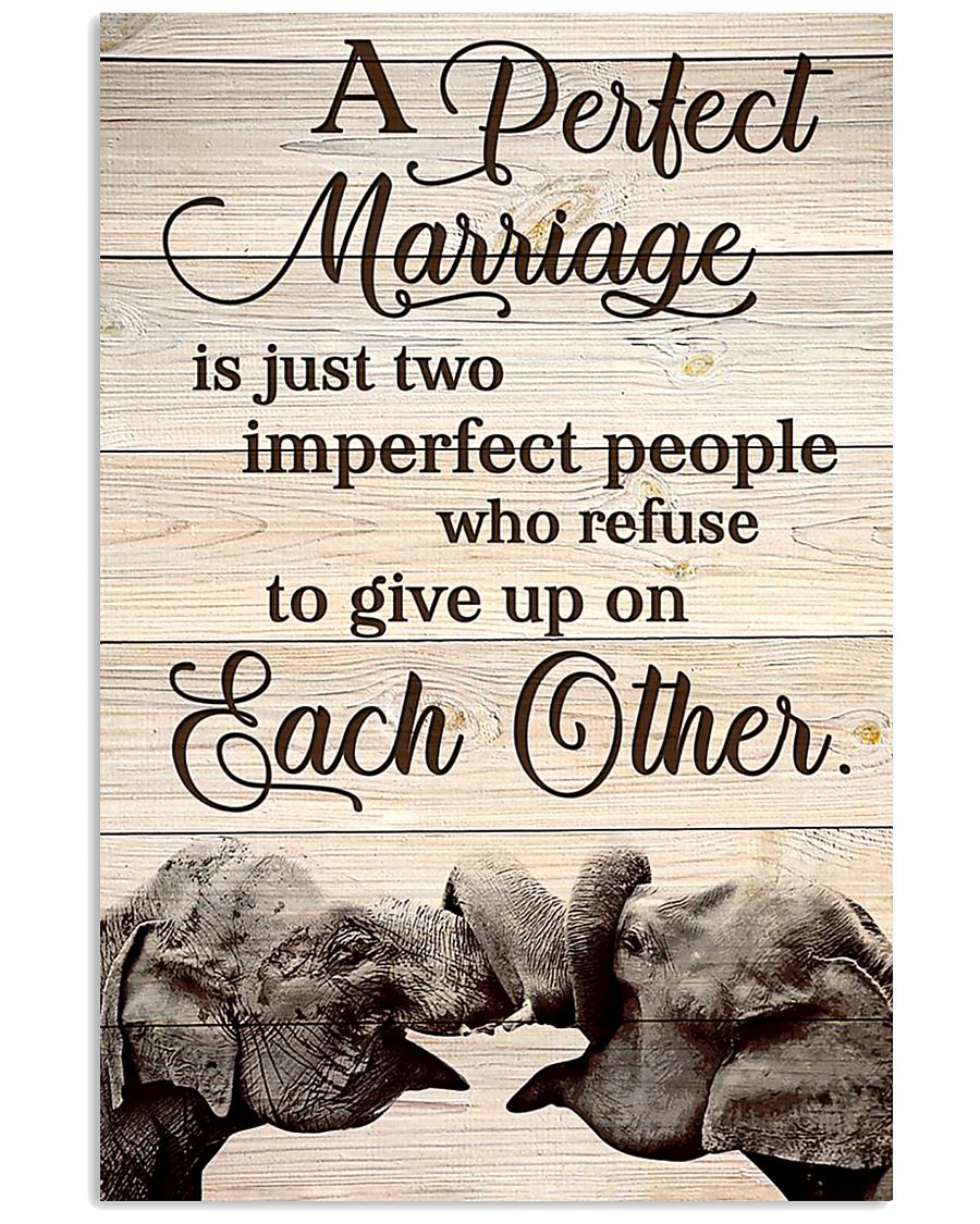 A PERFECT MARRIAGE 16x24 Poster