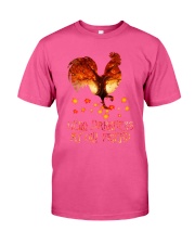 Chicken Majestic tree old friend Classic T-Shirt tile