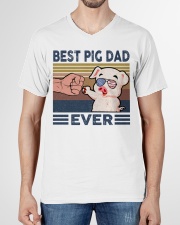 PIG VINGATE STYLE TSHIRT V-Neck T-Shirt garment-vneck-tshirt-front-01