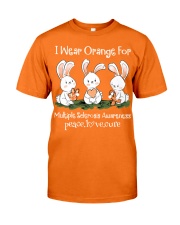 MS Orange Classic T-Shirt front
