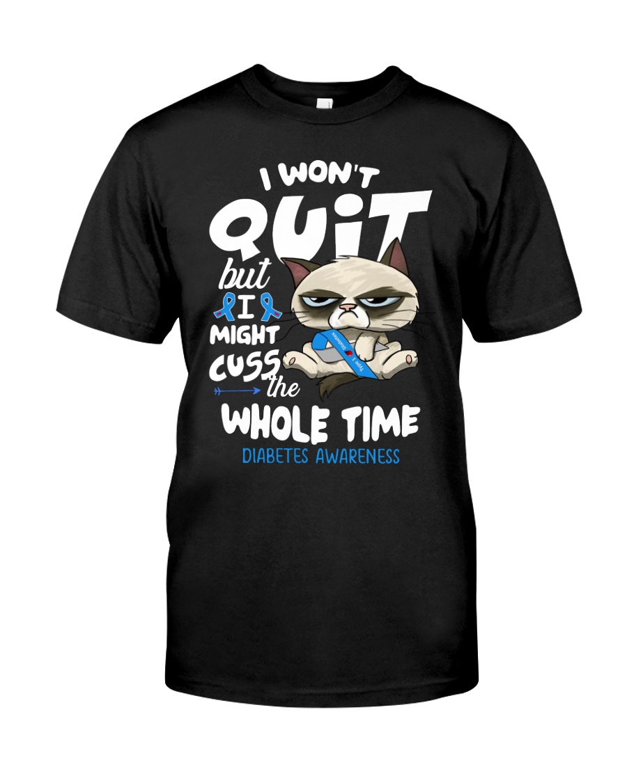 Diabetes Cuss Classic T-Shirt