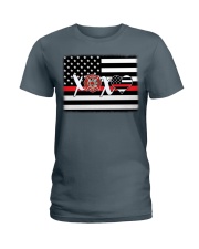 Firefighter Ladies T-Shirt thumbnail