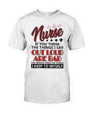 Nurse Classic T-Shirt front