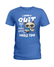 Diabetes Cuss 1 Ladies T-Shirt thumbnail