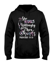 Nurse Hands Hooded Sweatshirt thumbnail