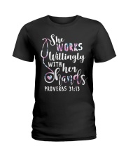 Nurse Hands Ladies T-Shirt thumbnail