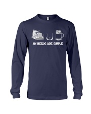 MY NEEDS ARE SIMPLE Long Sleeve Tee thumbnail