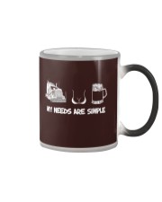 MY NEEDS ARE SIMPLE Color Changing Mug thumbnail