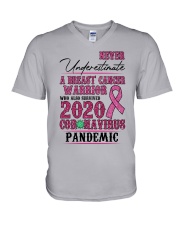 Breast Cancer V-Neck T-Shirt thumbnail