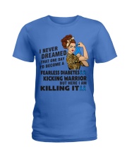 Diabetes Never Dreamed Ladies T-Shirt thumbnail