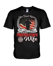 Firefighter's Wife V-Neck T-Shirt thumbnail