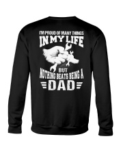 But Nothing Beats Being A Dad Crewneck Sweatshirt thumbnail