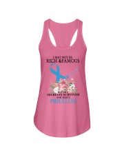 Diabetes RIBBON Ladies Flowy Tank thumbnail