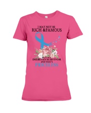 Diabetes RIBBON Premium Fit Ladies Tee thumbnail