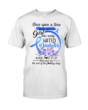 Diabetes Hated Classic T-Shirt front