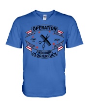 HairStylist Operation V-Neck T-Shirt thumbnail