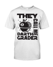 TEACHER Darth Grader Classic T-Shirt front