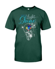 Shine Blue Premium Fit Mens Tee thumbnail