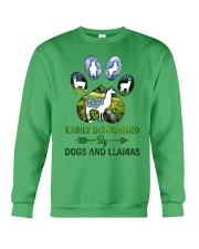 Dog Llama Crewneck Sweatshirt thumbnail