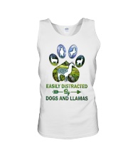 Dog Llama Unisex Tank thumbnail