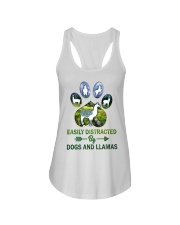 Dog Llama Ladies Flowy Tank thumbnail