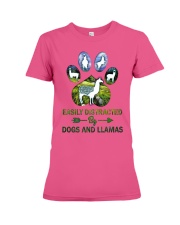 Dog Llama Premium Fit Ladies Tee thumbnail