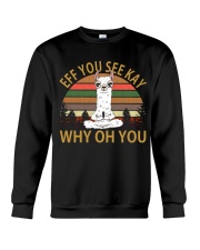 llama 1 Crewneck Sweatshirt thumbnail