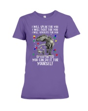 Mom I will speak for you Premium Fit Ladies Tee thumbnail