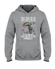 Mom I will speak for you Hooded Sweatshirt thumbnail