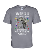 Mom I will speak for you V-Neck T-Shirt thumbnail