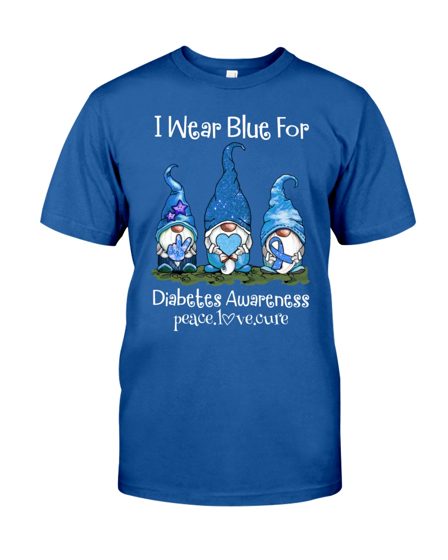 Diabetes Blue Classic T-Shirt
