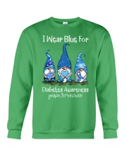 Diabetes Blue Crewneck Sweatshirt thumbnail