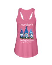 Diabetes Blue Ladies Flowy Tank thumbnail
