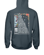 Teacher Hooded Sweatshirt back