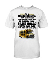 Bus Driver Classic T-Shirt front