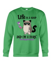 Fibromyalgia Fork Crewneck Sweatshirt thumbnail