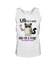 Fibromyalgia Fork Unisex Tank thumbnail