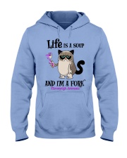 Fibromyalgia Fork Hooded Sweatshirt thumbnail
