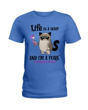 Fibromyalgia Fork Ladies T-Shirt thumbnail