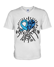 Diabetes 3 V-Neck T-Shirt thumbnail