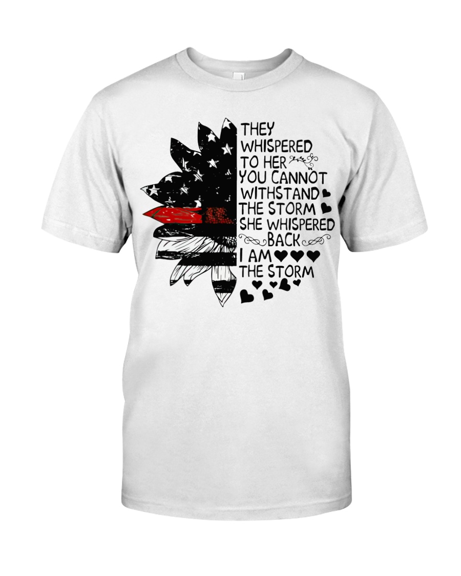 Firefighter They whispered Classic T-Shirt