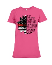 Firefighter They whispered Premium Fit Ladies Tee thumbnail