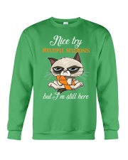 MS cat Crewneck Sweatshirt thumbnail