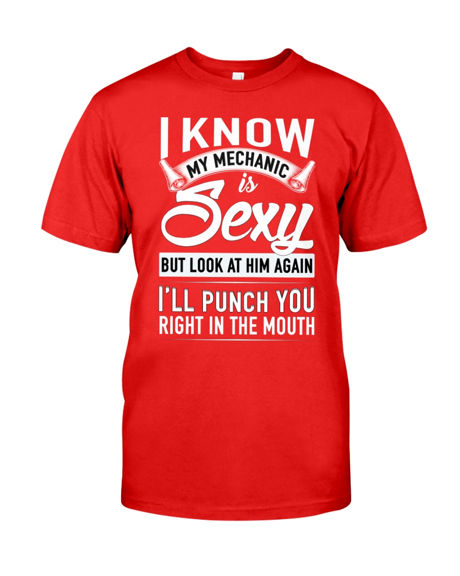 Mechanic wife Classic T-Shirt