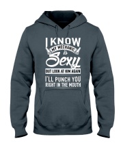 Mechanic wife Hooded Sweatshirt thumbnail